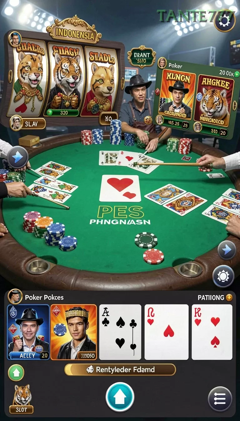 Cuplikan layar JARUM77 — aktivitas